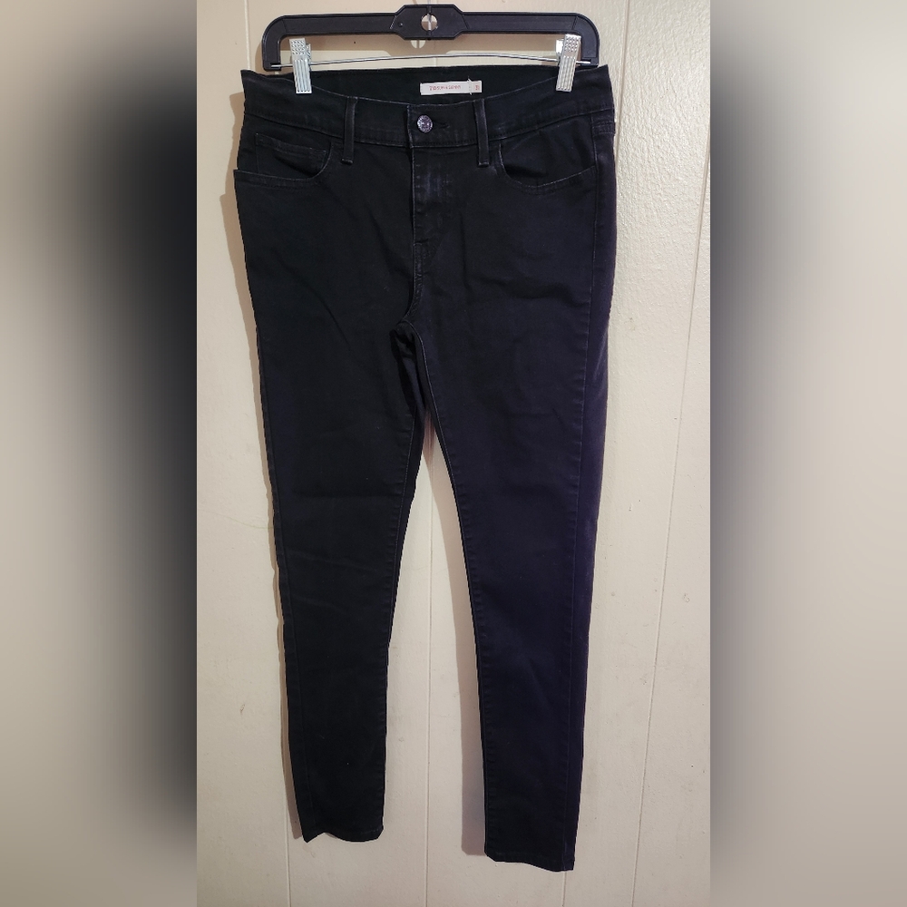 Levi's 710 Super Skinny Women's size 31 Black Denim Jeans